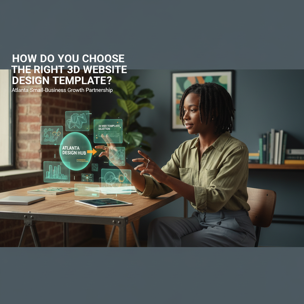 How Do You Choose the Right 3D Website Design Template?